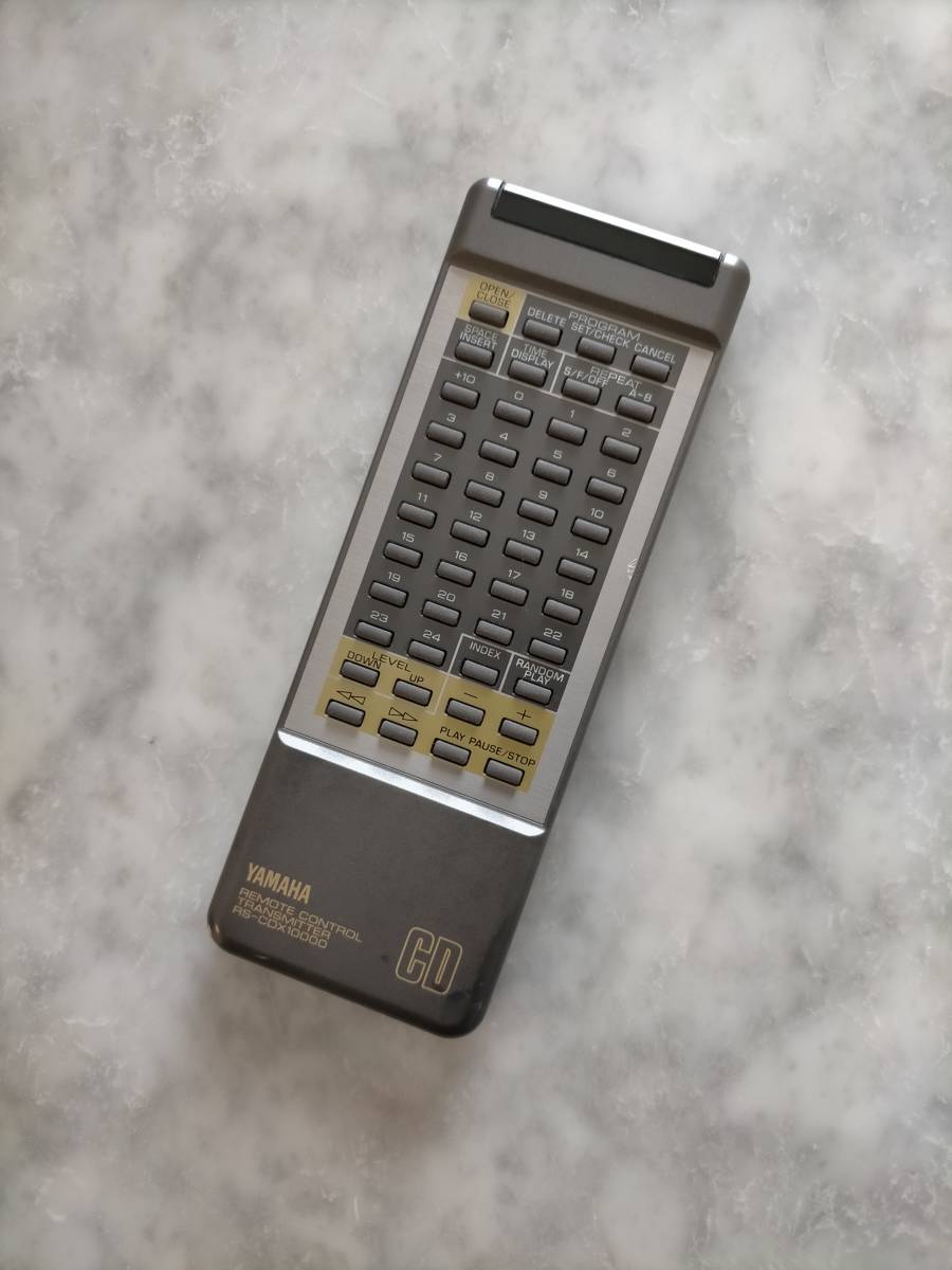 YAMAHA(ヤマハ) CDプレーヤー用リモコン(remote) 対応機種:CDX-10000拍卖