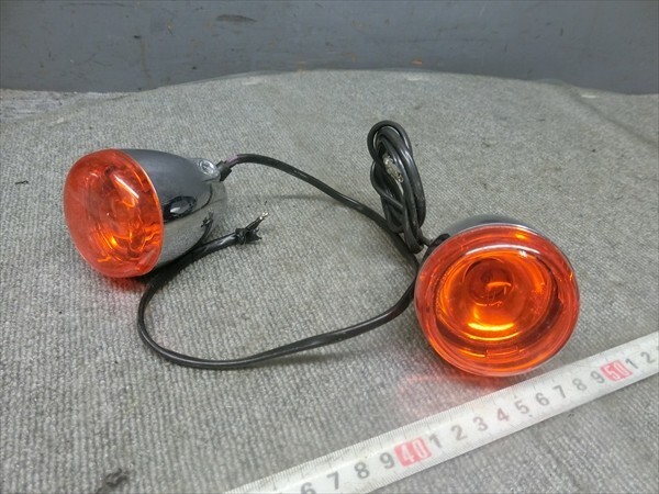 ハーレーダビッドソン ツーリング スポーツスター ソフテイル ダイナ 純正 ウインカー 左右拍卖