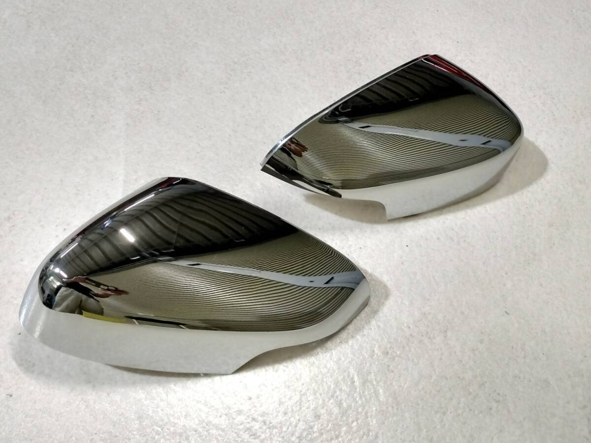 ボルボ V70(SB後期) メッキドアミラーカバー 左右セット 純正品 刻印品番3004-278,3004-279 鏡面拍卖