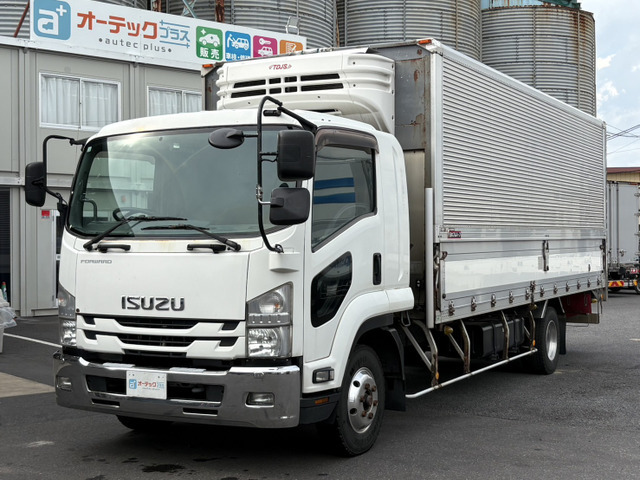 【諸費用コミ】:平成26年 いすゞ フォワード 菱重製冷凍機 マイナス30度設定 門口ステンレス 日本フルハーフ製ウイング拍卖