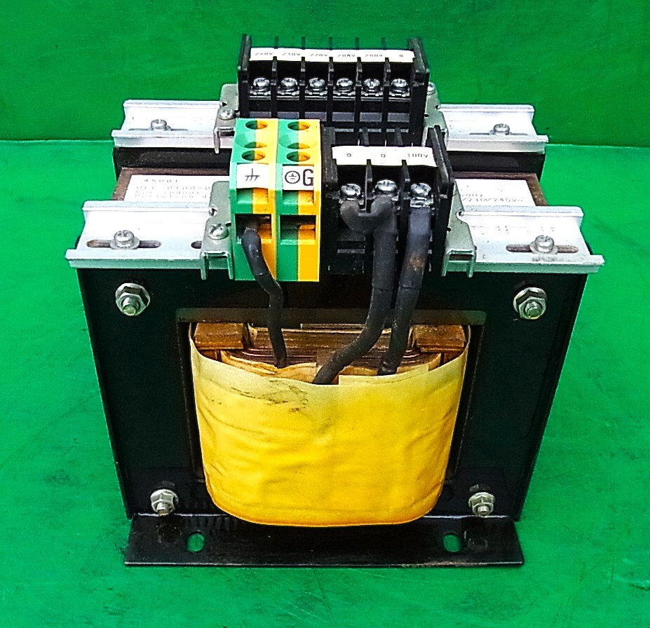 ま豊澄電源機器製 昇圧トランス④ AC100-AC200V電気機械設計・現場工事・昇圧トランス・電源自作・趣味・お勧め拍卖