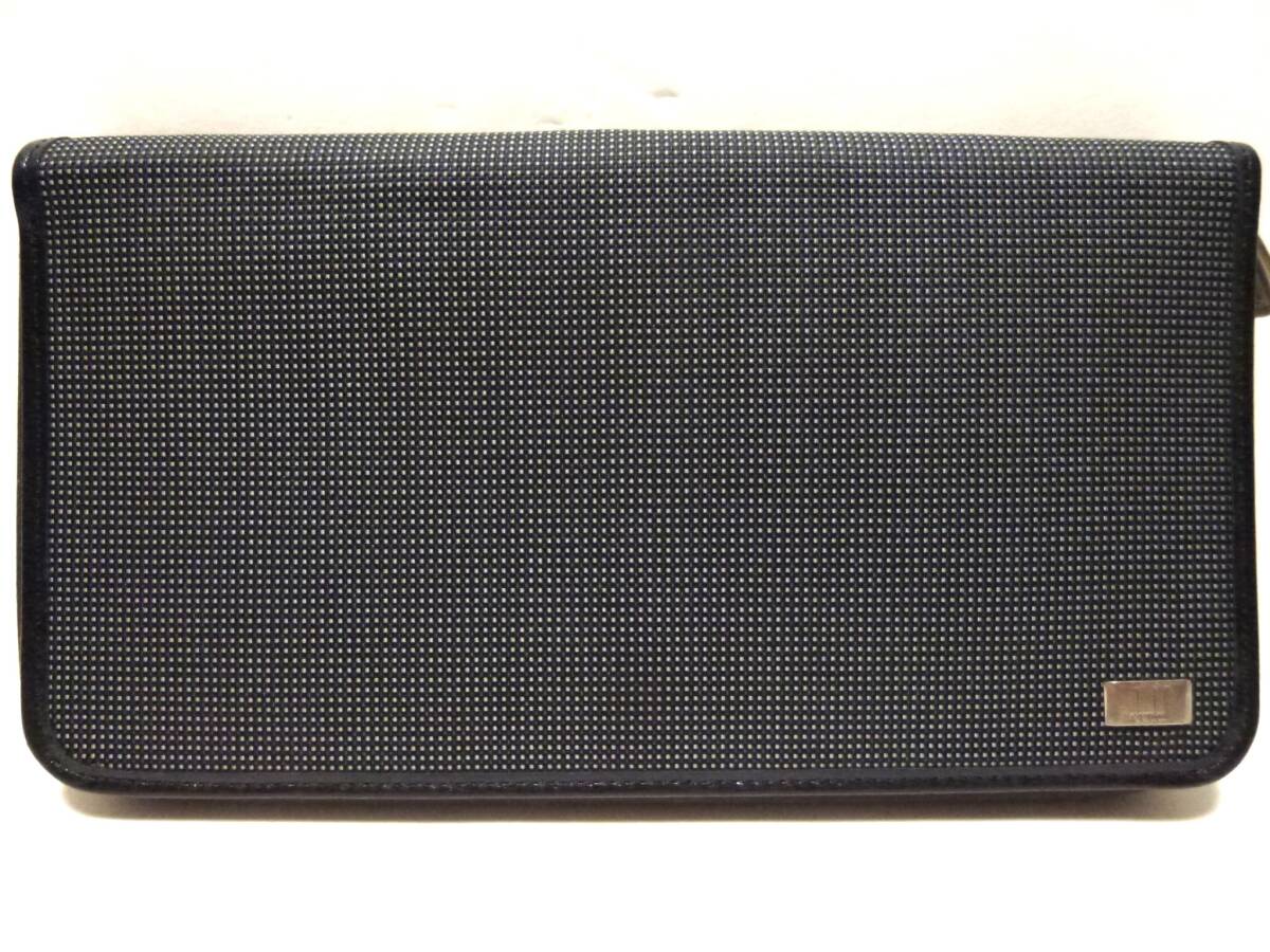 ダンヒル dunhill ラウンドファスナー財布 OV1000A アボリティーズ 未使用!!拍卖