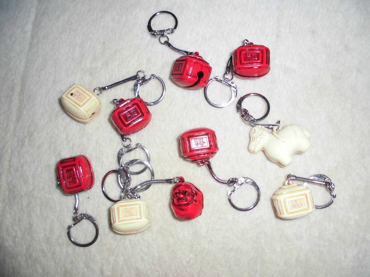 あき105 昭和レトロ 鈴キーホルダー まとめて拍卖