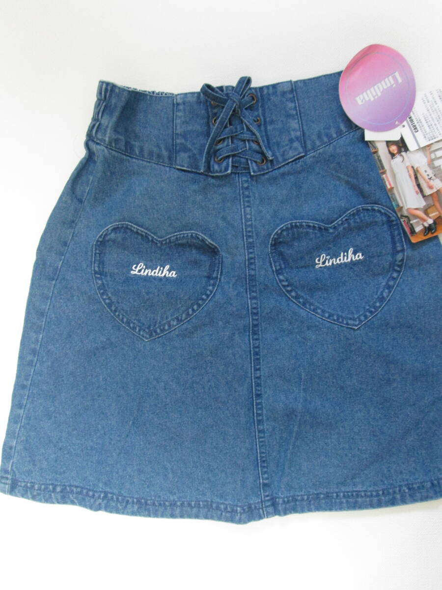 女の子 Lindiha デニムスカート サイズ160 新品未使用品拍卖