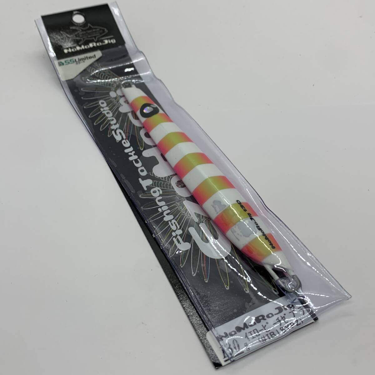 N-12507 エゾハチ ナマラジグ 130g イエローピーチゼブラ拍卖
