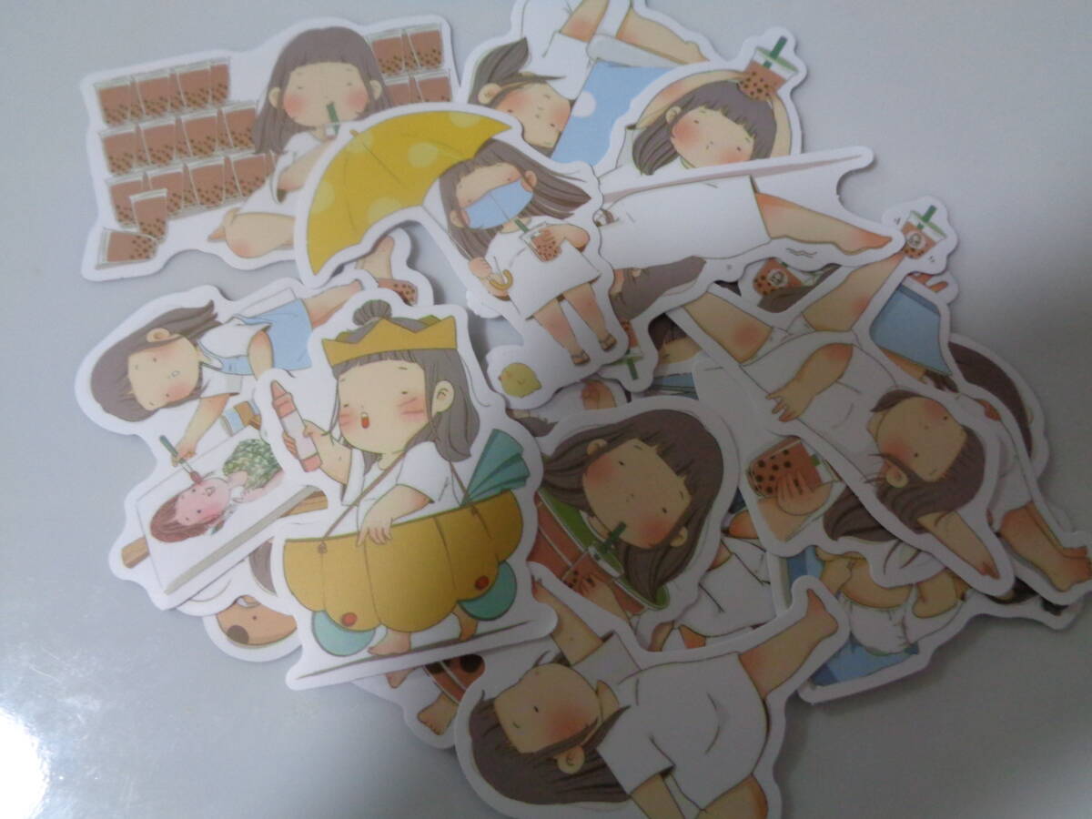 人物フレークシール20枚 (ぽっちゃり)拍卖