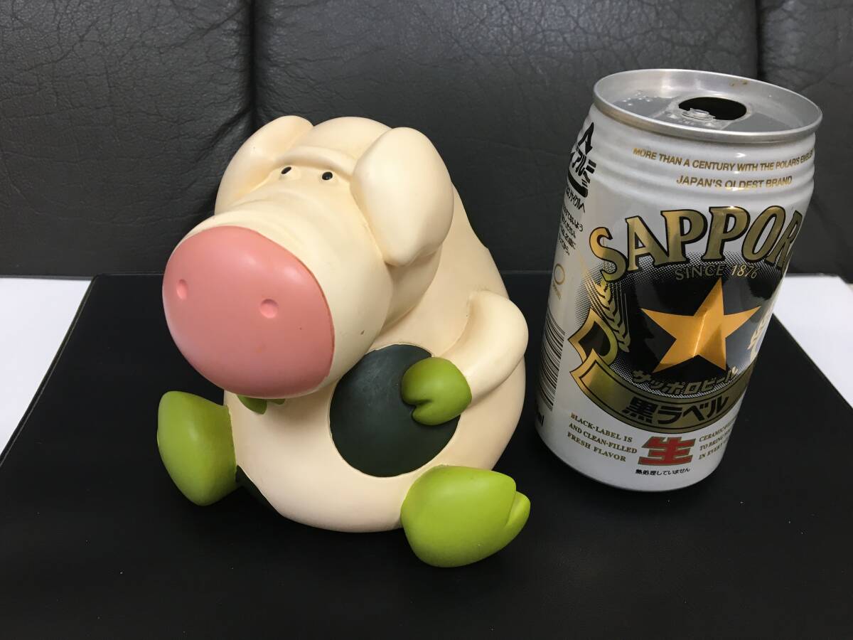 ★珍品・希少!★NICI ニキ「素焼き・豚の貯金箱」ブタ ぶた ドイツ 愛嬌 可愛い 動物 (中島R6保管)拍卖