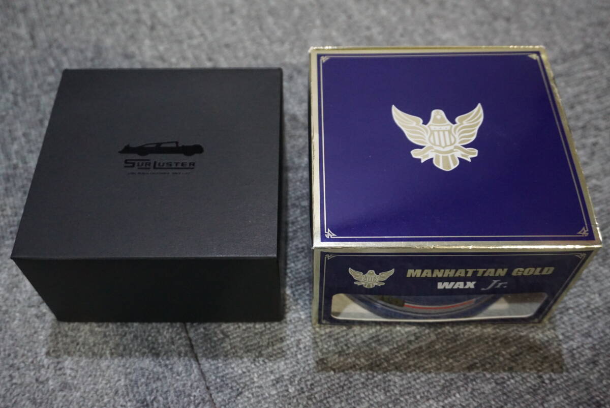 【未使用・未開封】シュアラスター カーワックス 最上級カルナバ蝋配合 マスターワークス 100g SL-005 マンハッタンゴールド 2個セット拍卖