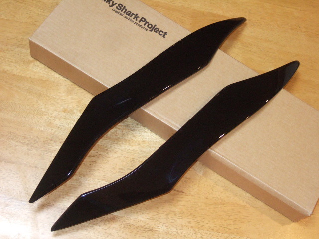 トヨタ クラウン GRS200系 アイライン Type2 FRP製 純正色塗装済み ブラック:202 Silky Shark Project製拍卖