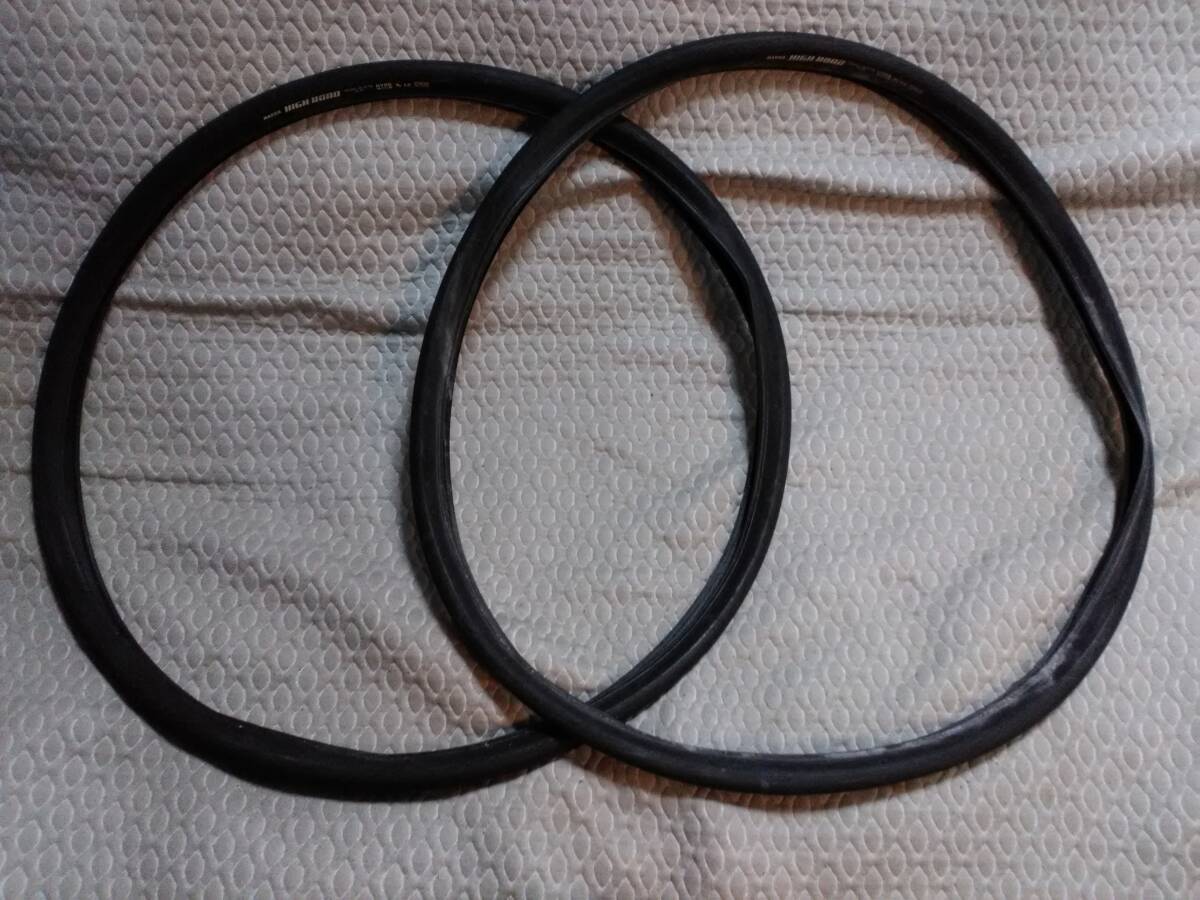 ★軽量!! 9.5と6分山 700×28C マキシス HIGH ROAD 2本セット 直接引取り歓迎拍卖