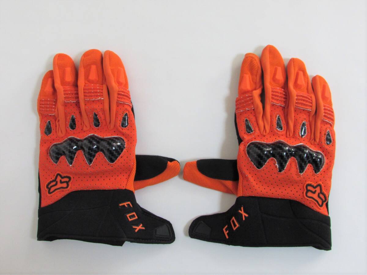 NEW FOX BOMBER ボンバー グローブ M オレンジ ニュータイプ拍卖