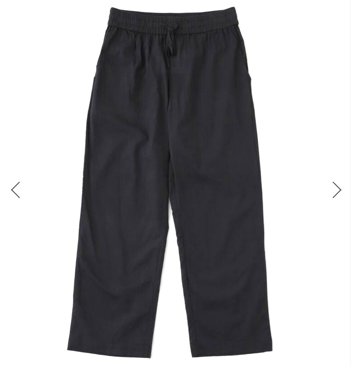 25ssCOUTURE D’ADAM Khadi Trousers 黒42 イージーパンツ 拍卖