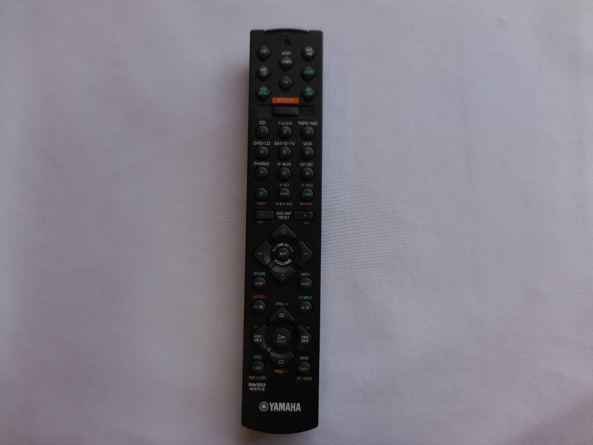 【ヤマハ】オーディオ リモコン【RAV203 V473170 US】YAMAHA 送料¥230から 匿名配送拍卖