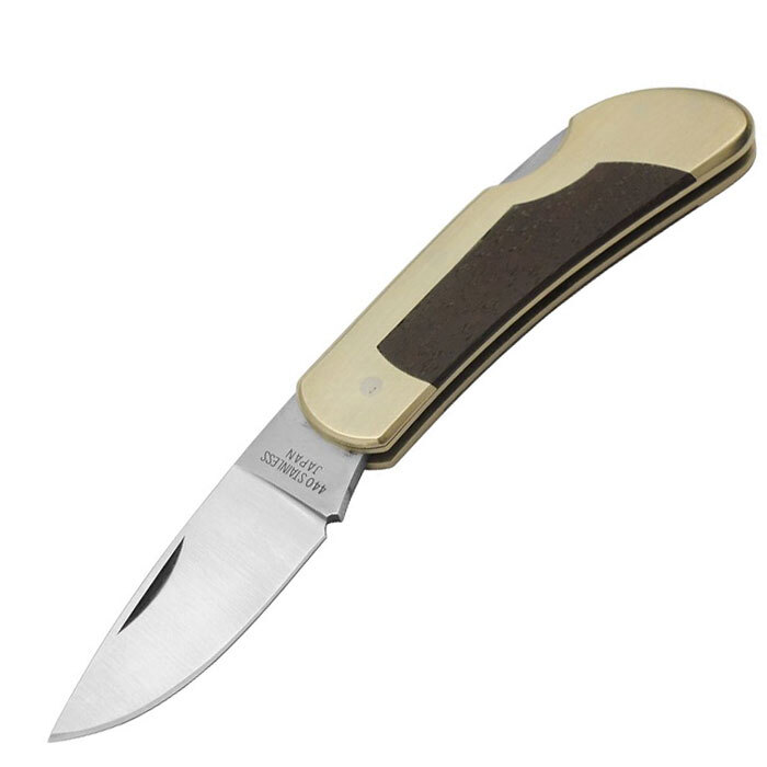 フォールディングナイフ CAMIII ローズウッド 9cm 440stainless JAPAN ナイフケース付き セトメード IK-69/送料無料拍卖