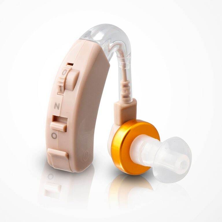 集音器 片耳タイプ 周りの声を大きく聞こえやすく 携帯ケース付き テレビの音もよく聞こえる HIDISC HD115/0509x1台/送料無料メール便拍卖