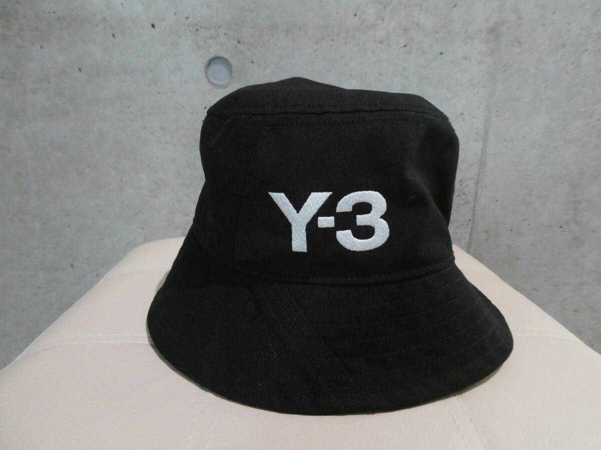 ☆Y-3 Logo bucketHat Black OSFA adidas / YOHJI YAMAMOTO 極美品拍卖