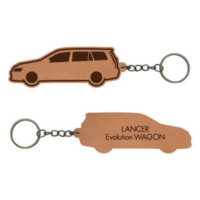 【本革】三菱 ランサーエボリューションワゴン【CT9W系】レザーキーホルダー拍卖