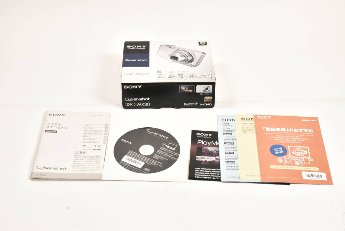 SONY ソニー Cyber-shot サイバーショット DSC-WX30 バイオレット 空箱 EF-TN-YO2947拍卖