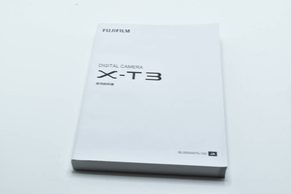 FUJIFILM フジフィルム X-T3 使用説明書 EF-TN-YO2649拍卖