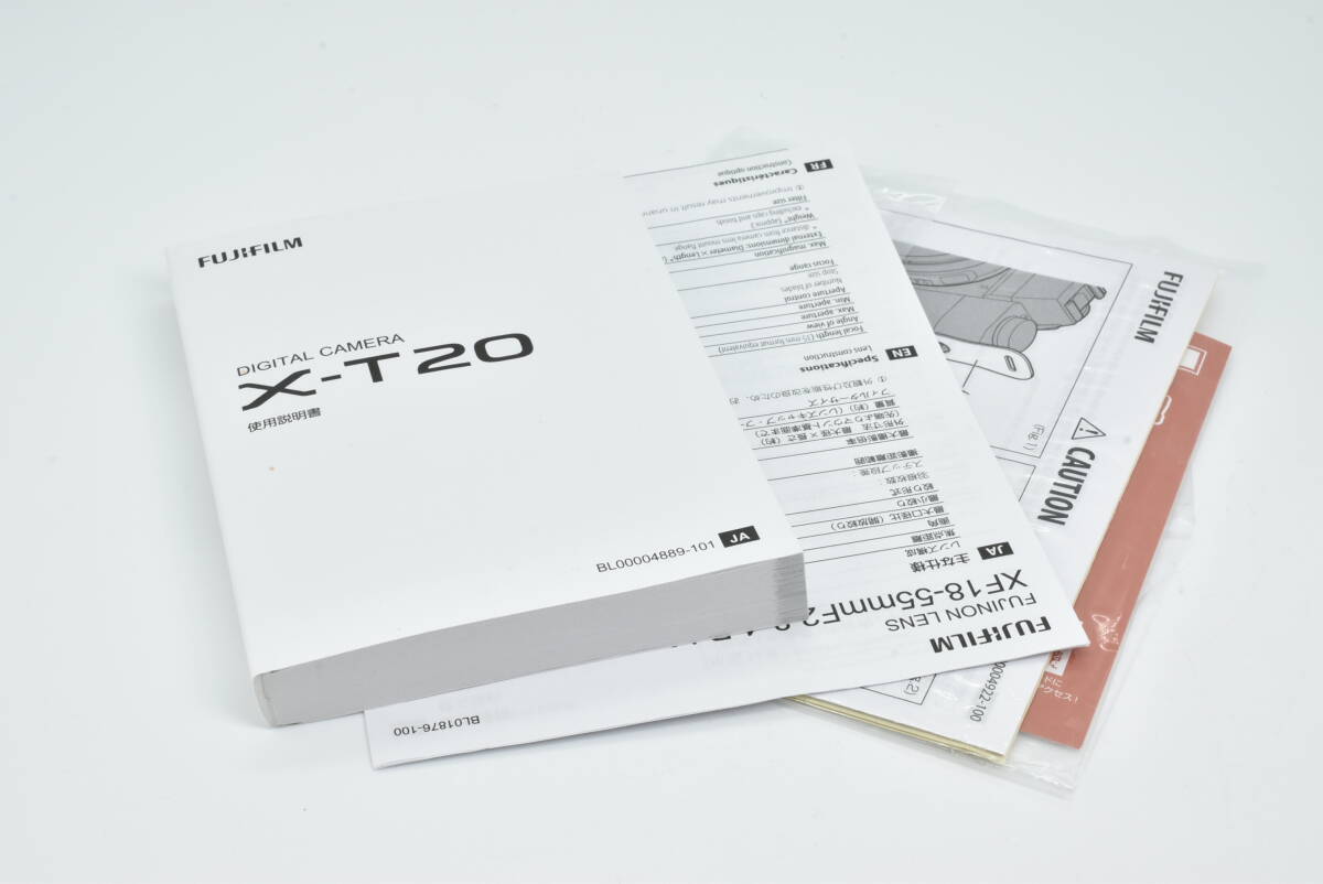 FUJIFILM フジフィルム X-T20 使用説明書 EF-TN-YO2247拍卖