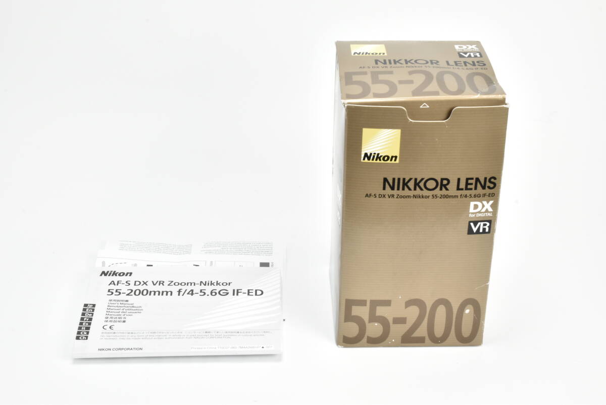Nikon ニコン AF-S DX VR Zoom-Nikkor 55-200mm f/4-5.6G IF-ED 空箱 EF-TN-YO1937拍卖