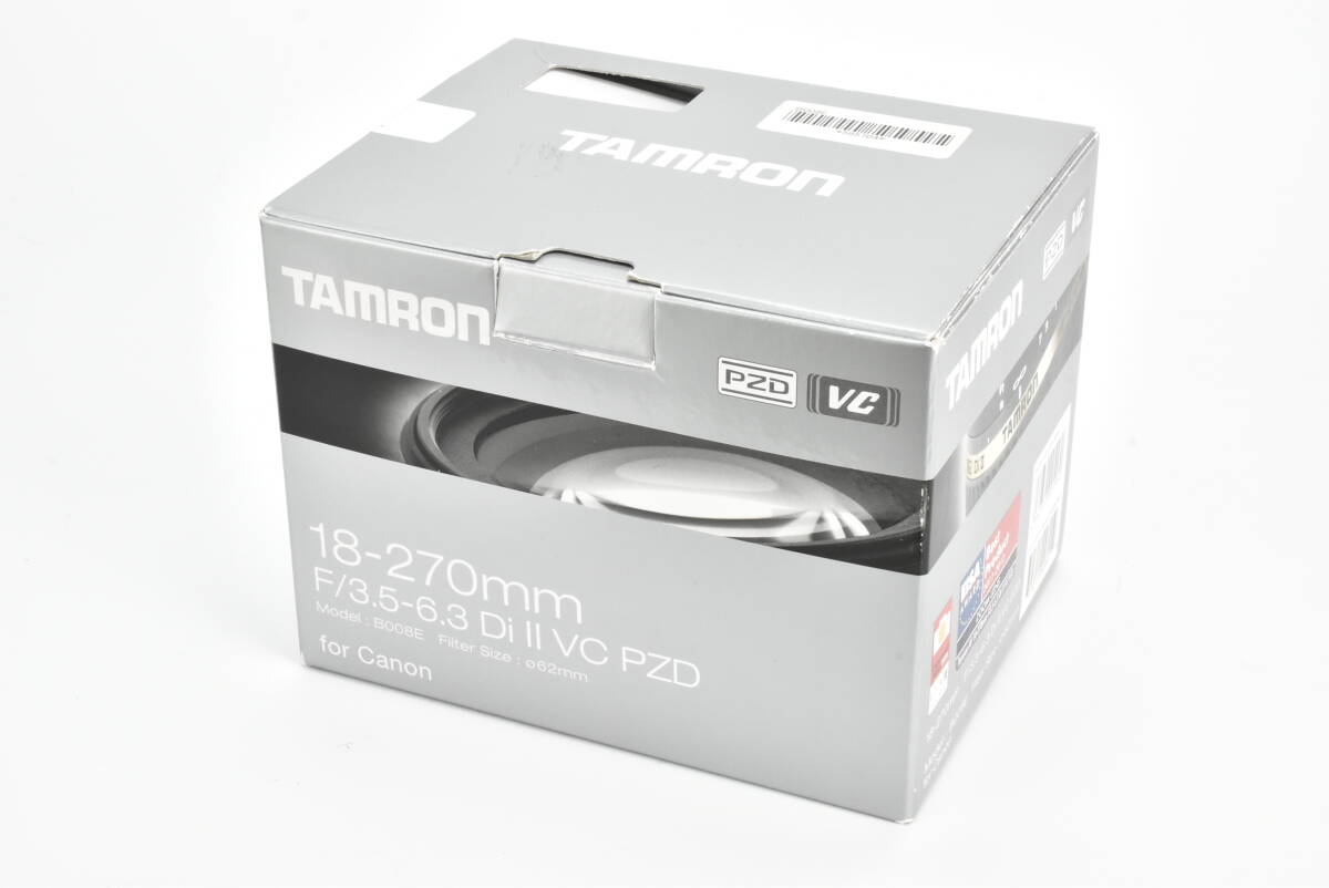 TAMRON タムロン 18-270mm F/3.5-6.3 Di Ⅱ VC PZD for Canon 空箱 EF-TN-YO1869拍卖