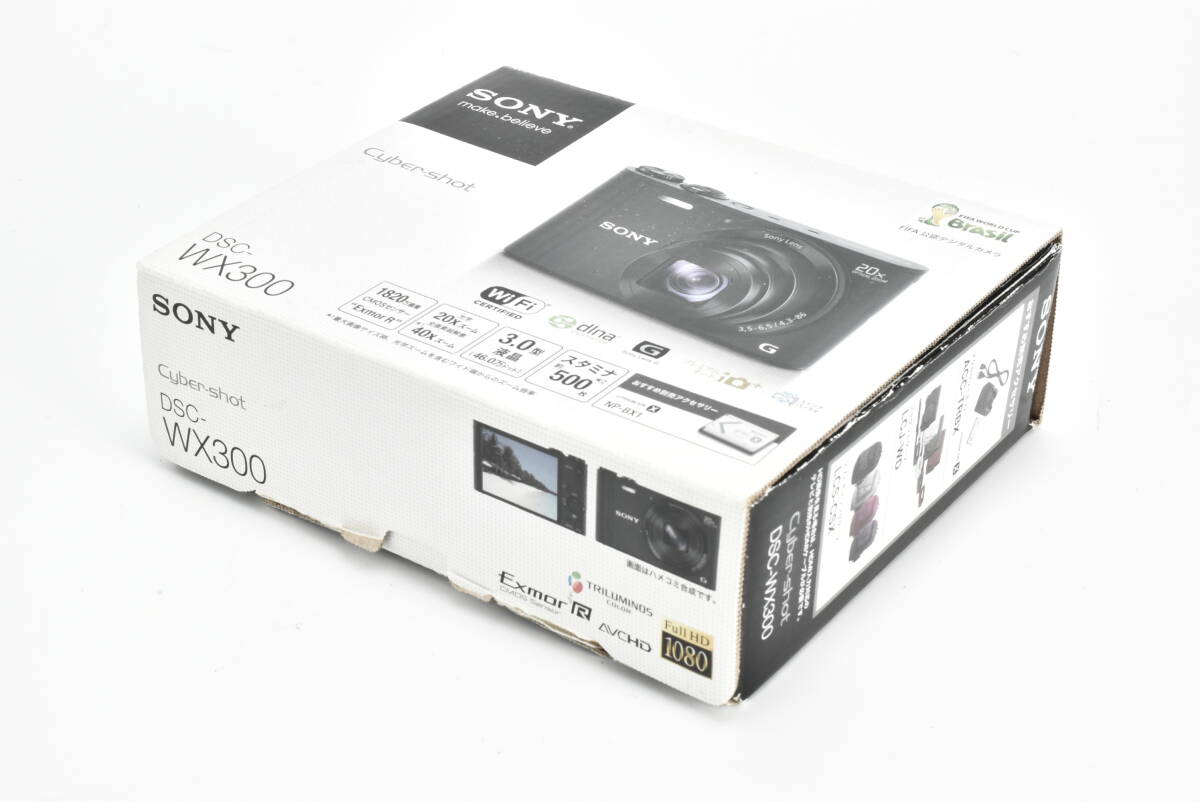SONY ソニー Cyber-shot サイバーショット DSC-WX300 ブラック 空箱 EF-TN-YO1866拍卖