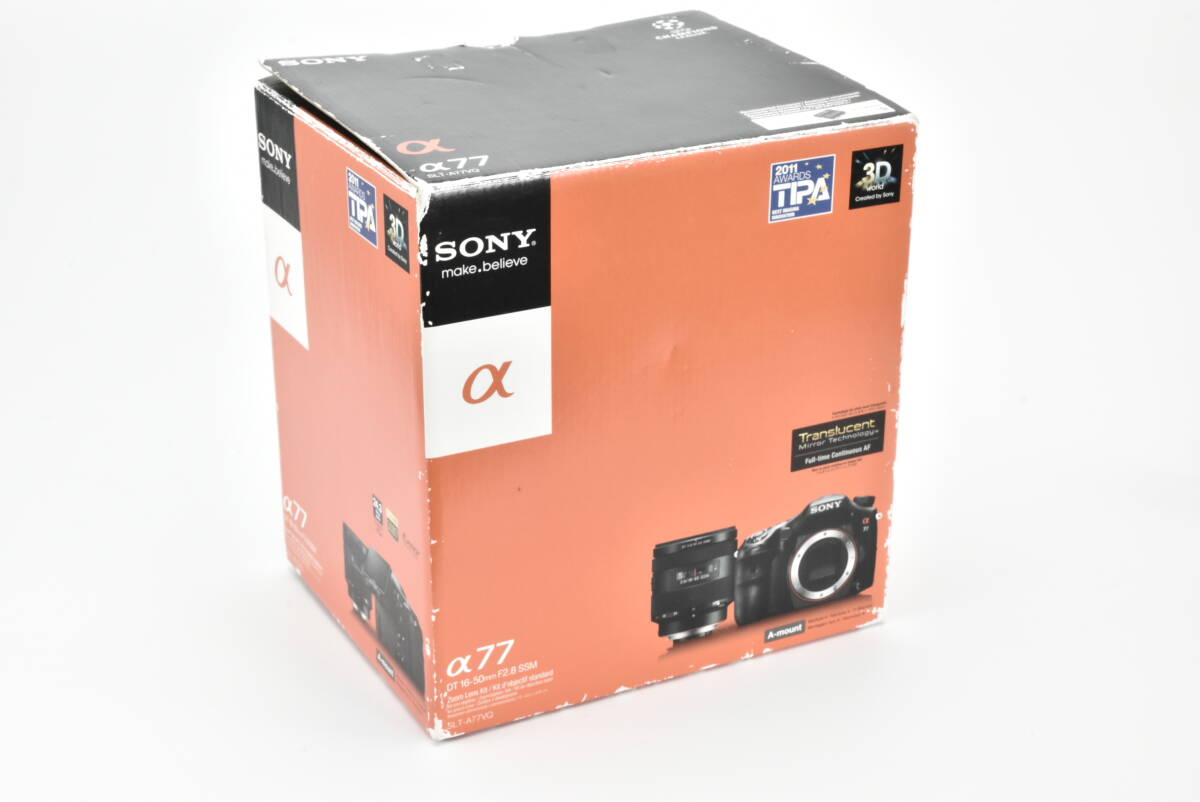 SONY ソニー α77 アルファ77 DT 16-50mm F2.8 SSM Zoom Lens Kit 空箱 EF-TN-YO1859拍卖