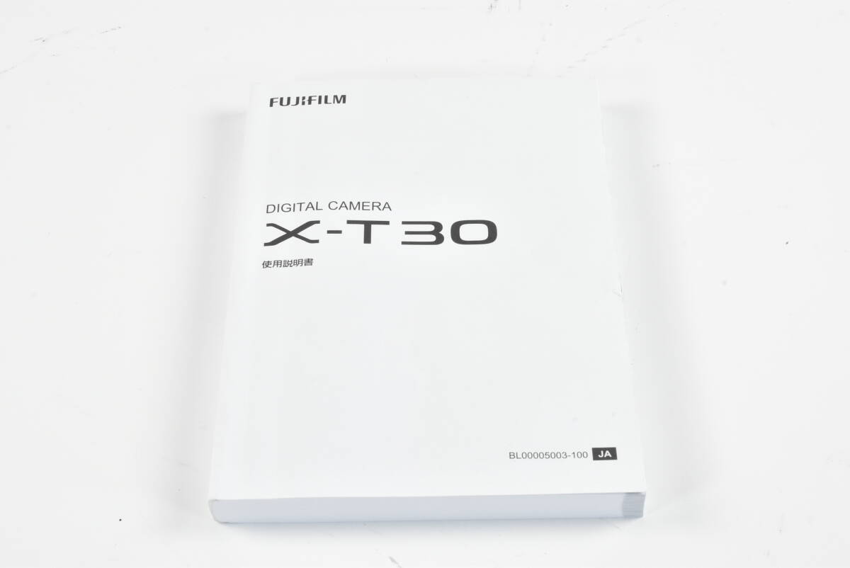 FUJIFILM X-T30 使用説明書 EF-TN-YO1255拍卖