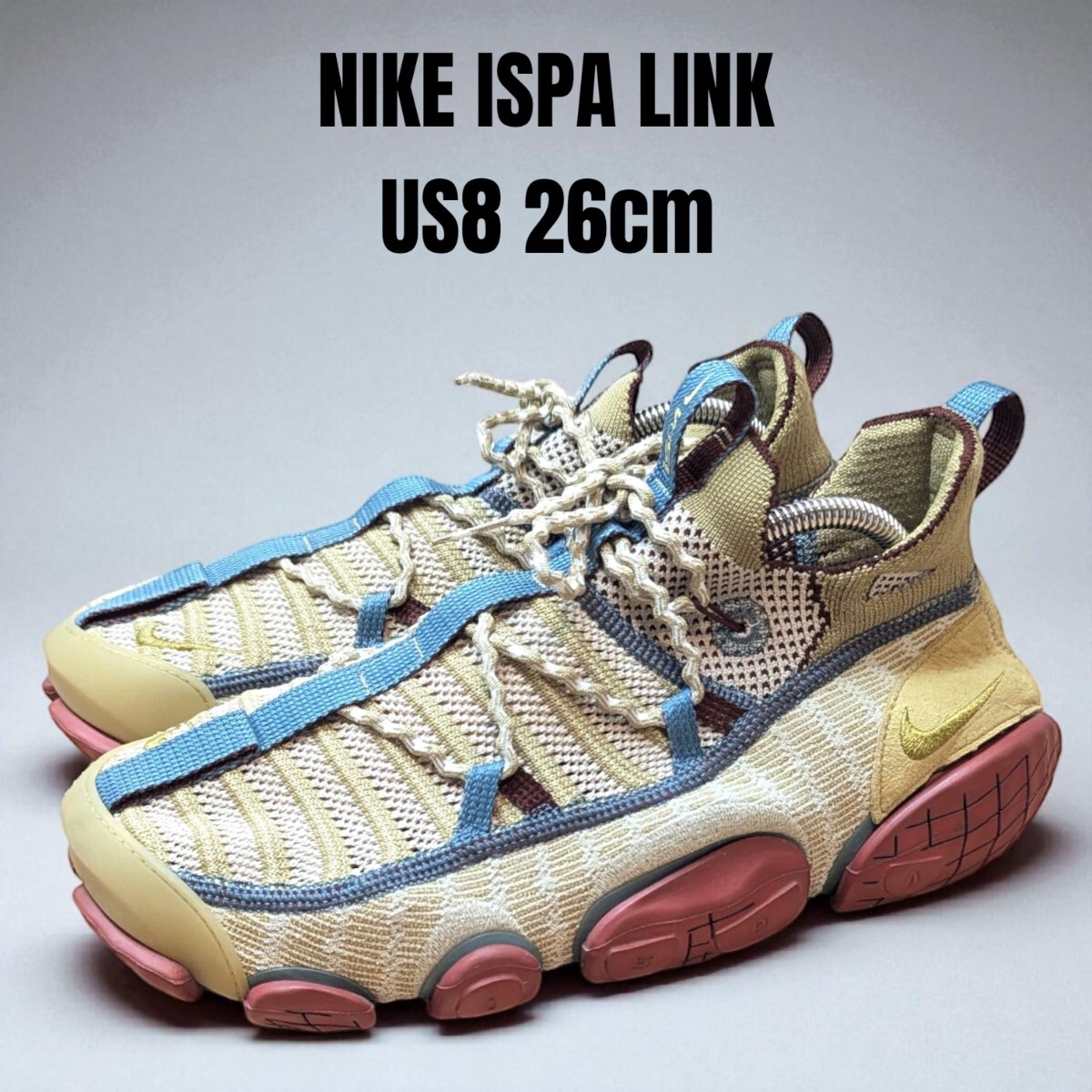 NIKE ISPA LINK ナイキ イスパ リンク 26cm メンズスニーカー NIKEスニーカー拍卖