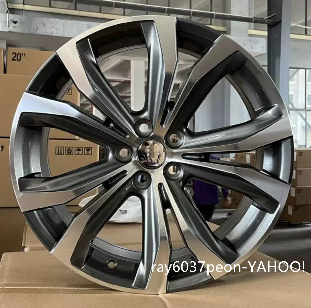 【新品】20インチ アルミホイール HP3031D ガンメタ切削 トヨタ/日産/ホンダ対応 5穴 スポーツデザイン拍卖