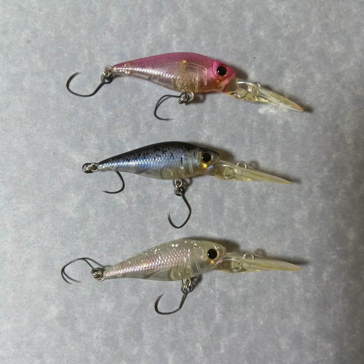 3個セット ベビーシャッド 40 ダイブ F アーマー ラッキークラフト 40F拍卖