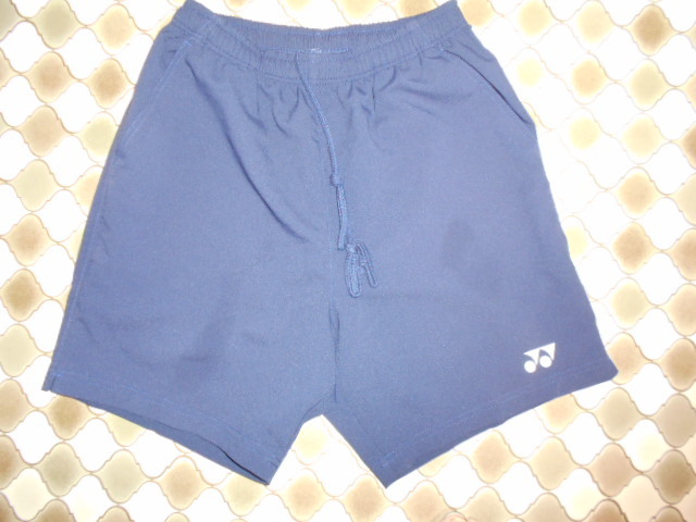 ⑤YONEX VERY COOLヨネックス テニス バドミントン ハーフパンツ ゲームパンツ 紺 M T167-173拍卖