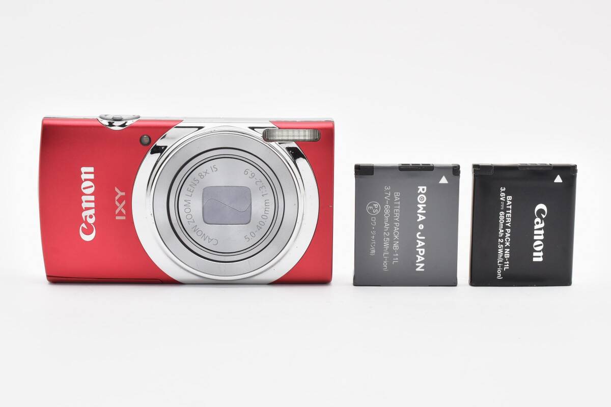 良品 Canon Ixy 130 レッド拍卖