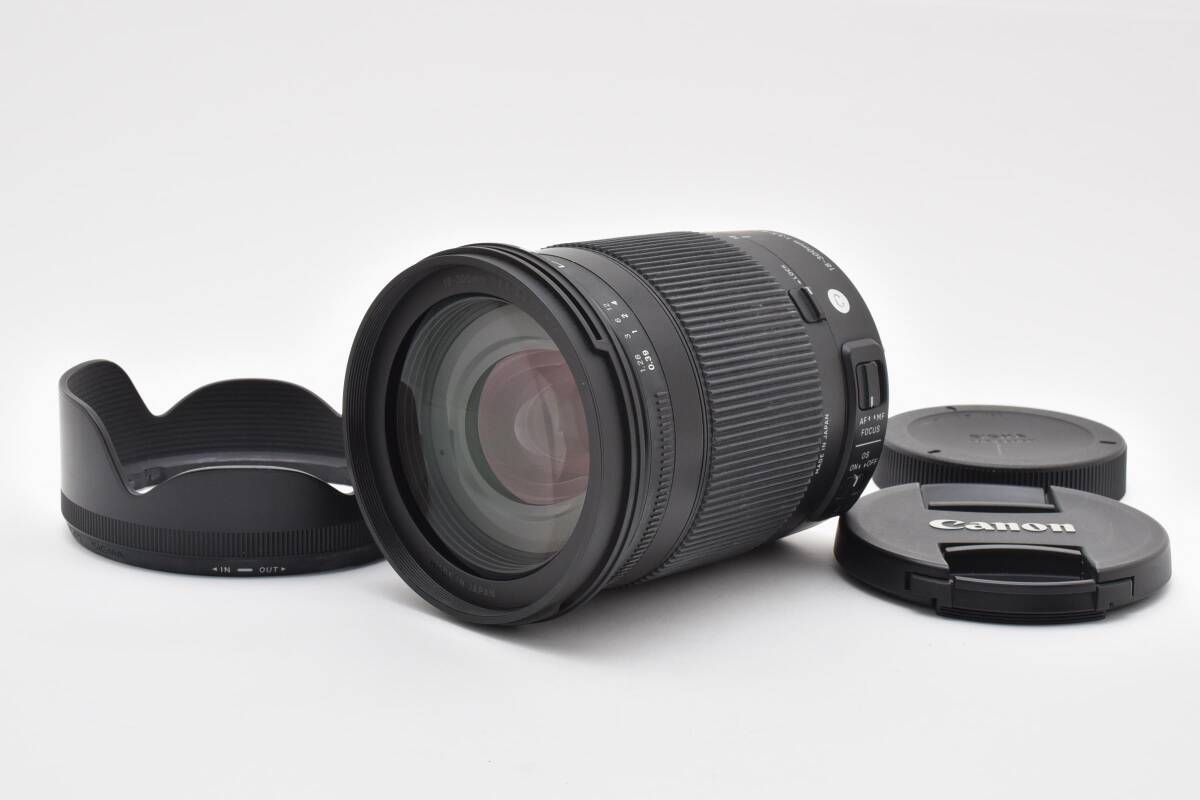 極上品 Sigma 18-300mm f3.5-6.3 キャノン DC Macro OS HSM Contemporary No9拍卖