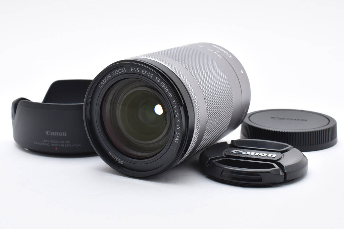 良品 Canon EF-M 18-150mm f3.5-6.3 IS STM シルバー拍卖