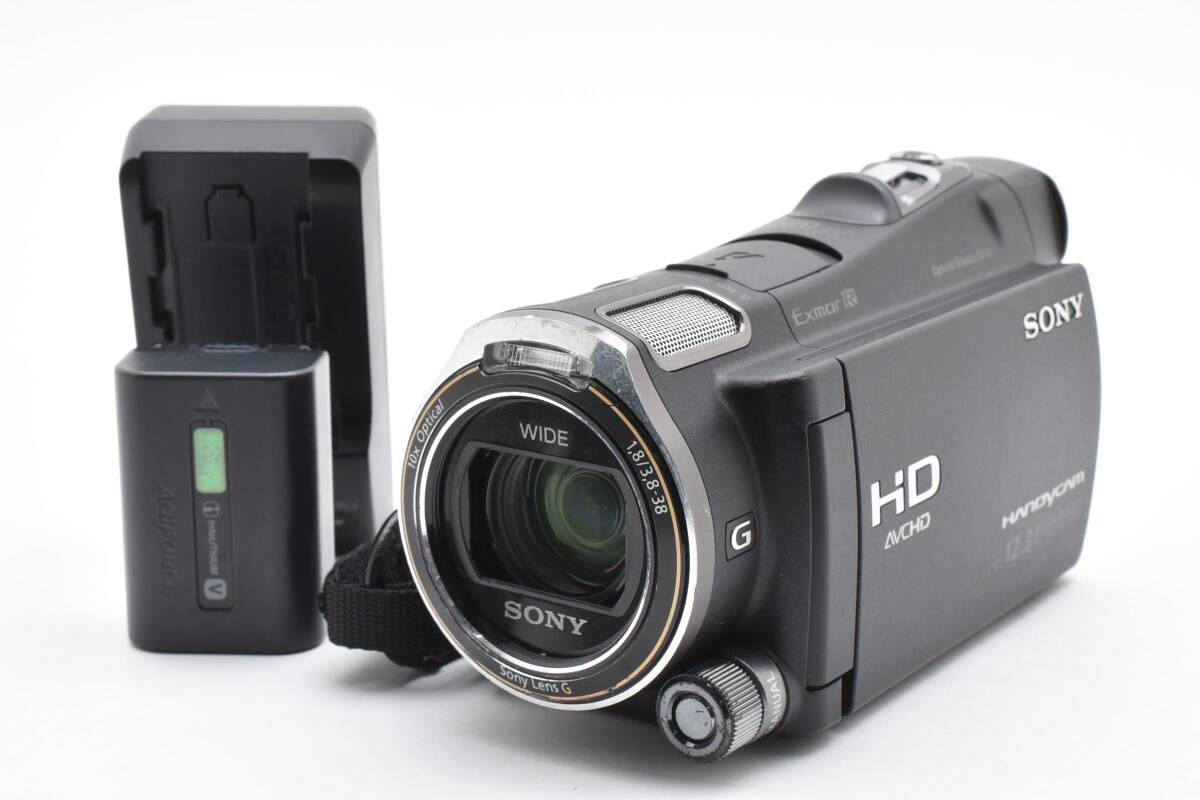 良品 Sony ビデオカメラ HDR-CX700V バッテリー&チャージャーセット拍卖