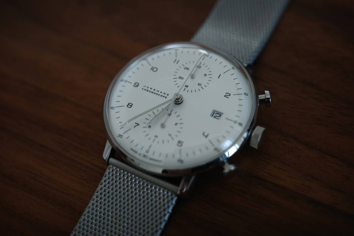JUNGHANS ユンハンス マックスビル クロノスコープ 拍卖