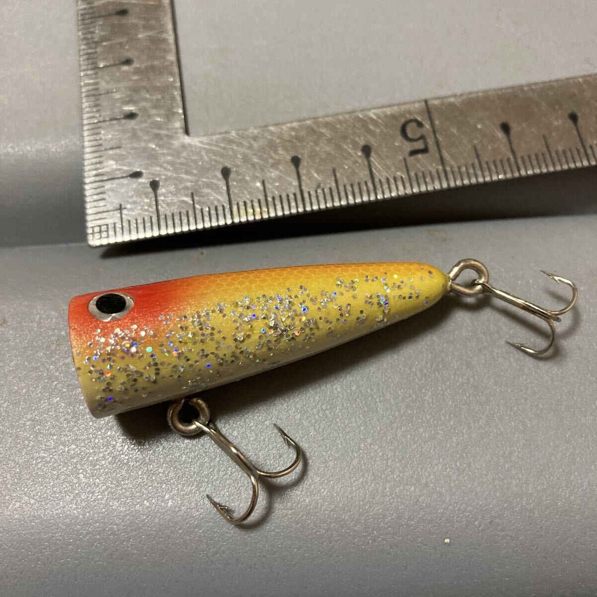 オールド コータック ウッド製 ポッパー クラウンラメ 美品 即決拍卖