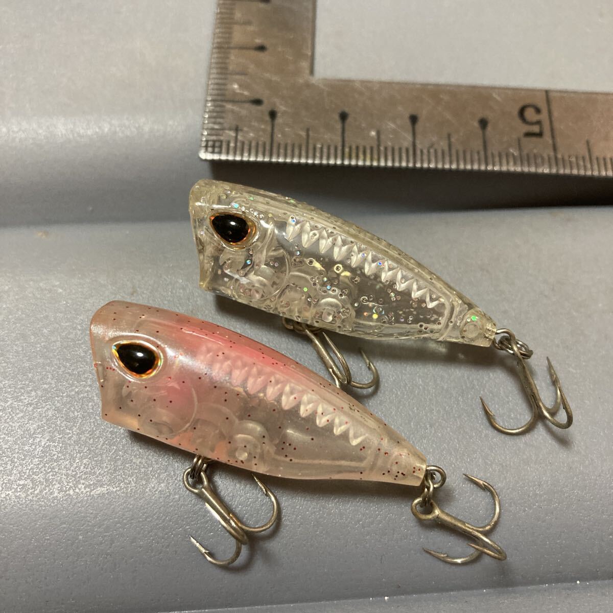 ラパラストーム 五目ポッパー40F 美品2個セット 即決 五目ポッパー 40F メッキ キビレ拍卖