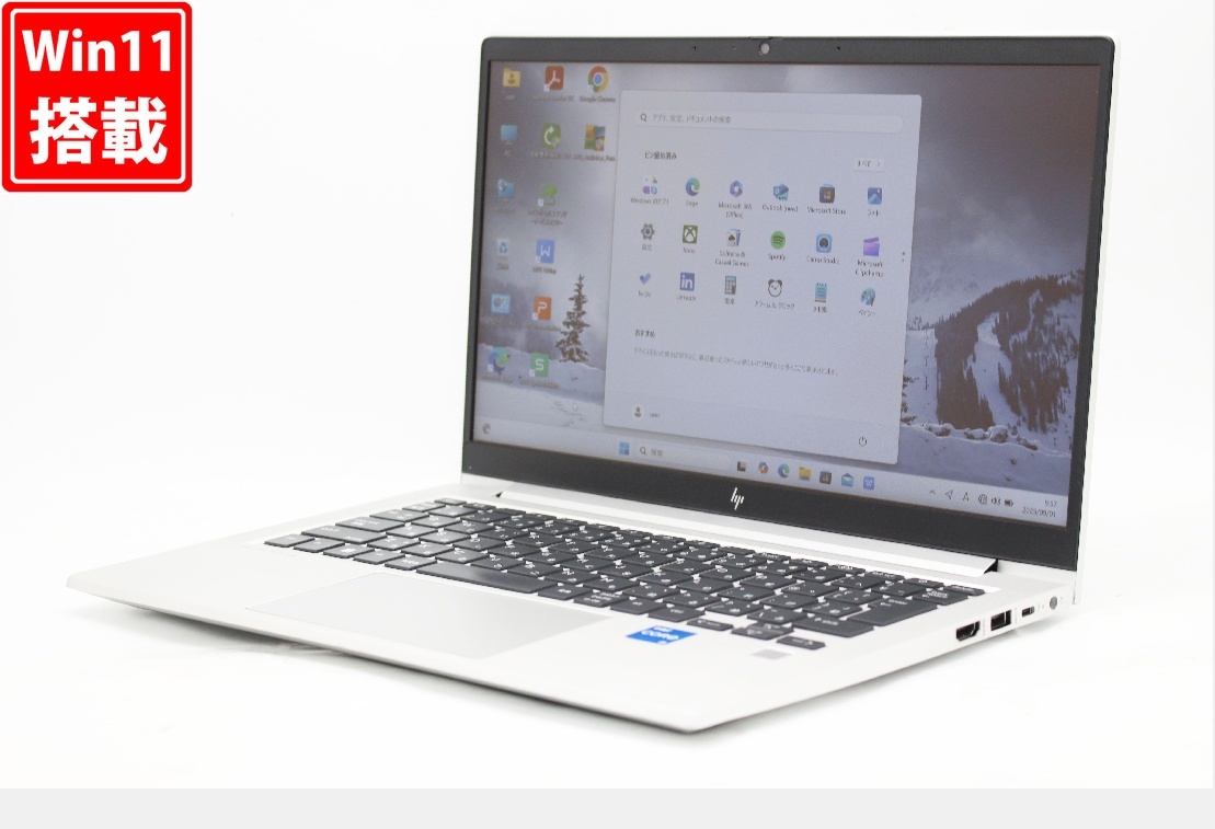 中古良品 フルHD 13.3型 HP EliteBook 630G9 Windows11 10コア 第12世代 i5-1235u 16GB NVMe 256GB-SSD カメラ Wi-Fi6 Office付き 管:1017r拍卖