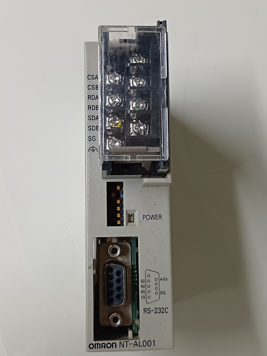 中古品 オムロン RS232C/RS422A変換ユニット NT-AL001 拍卖