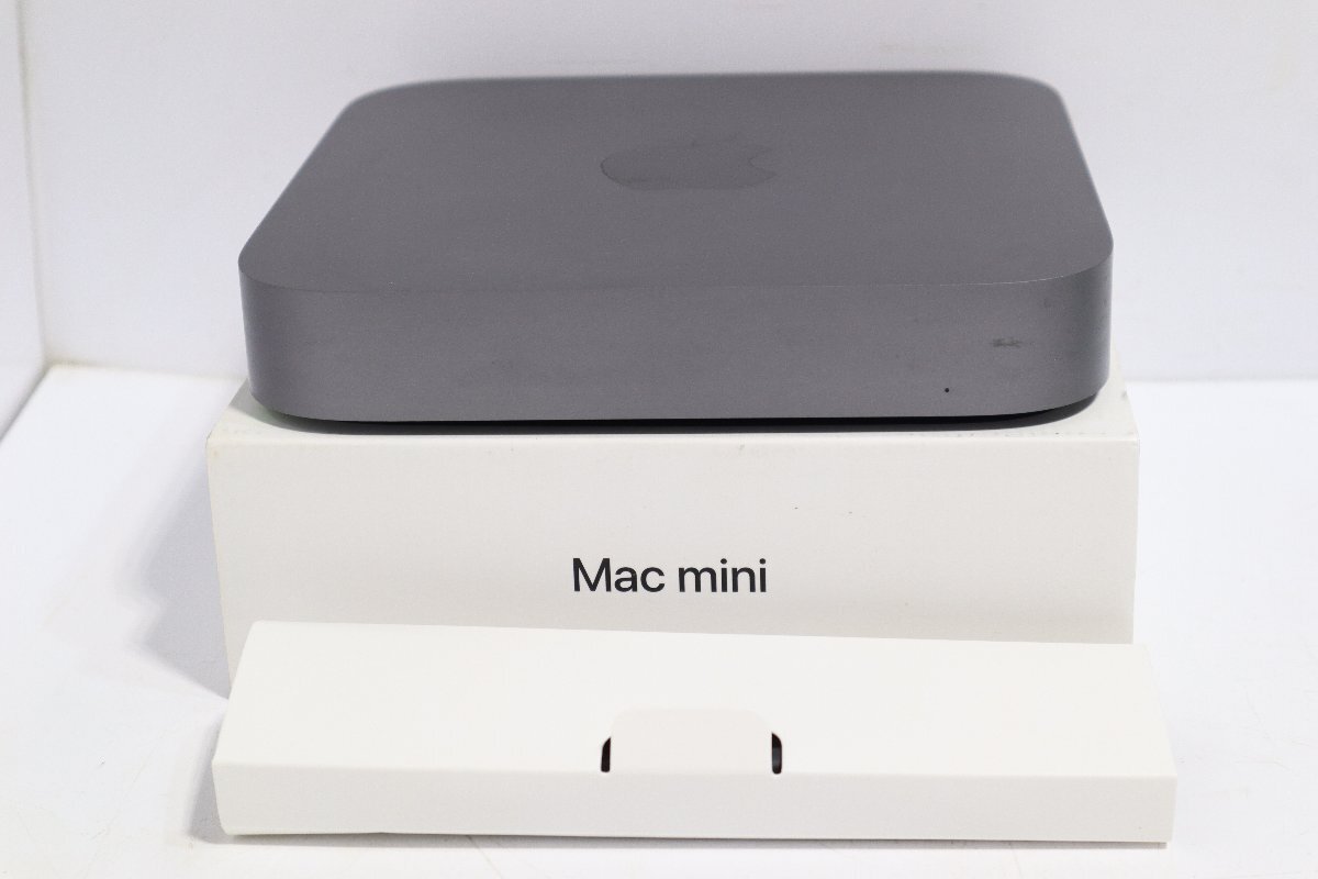 80☆Apple Mac mini A1993 EMC3213 プロセッサ 3.60GHz クアッドコア core i3/メモリ16GB/SSD 128GB☆3B-421拍卖
