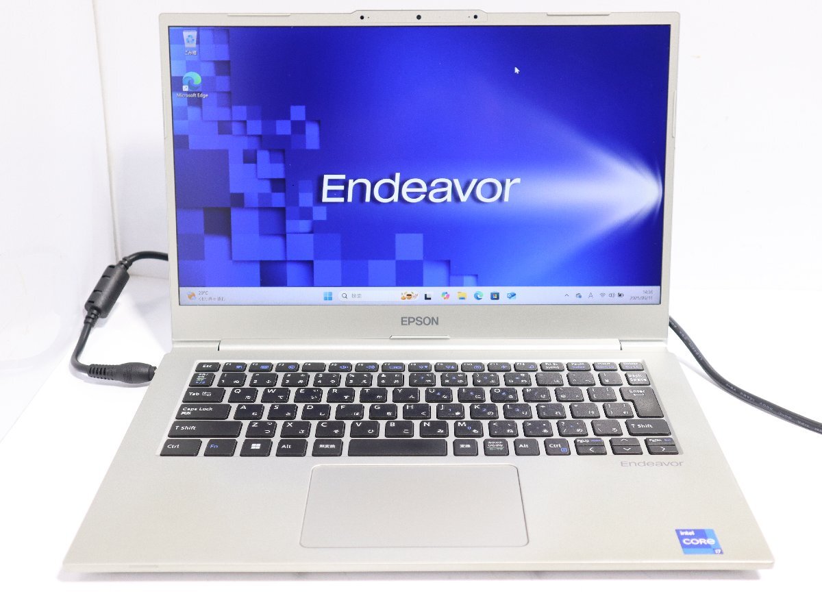80☆EPSON Endeavor NA711E Core i7-1255U RAM16GB SSD256GB Windows11 Pro◇3B-442拍卖