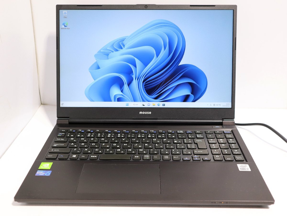 100☆Mouse K5-i7CMLCB Core i7-10750H RAM32GB SSD512GB Windows11 Home GeForce MX350◇3B-455拍卖