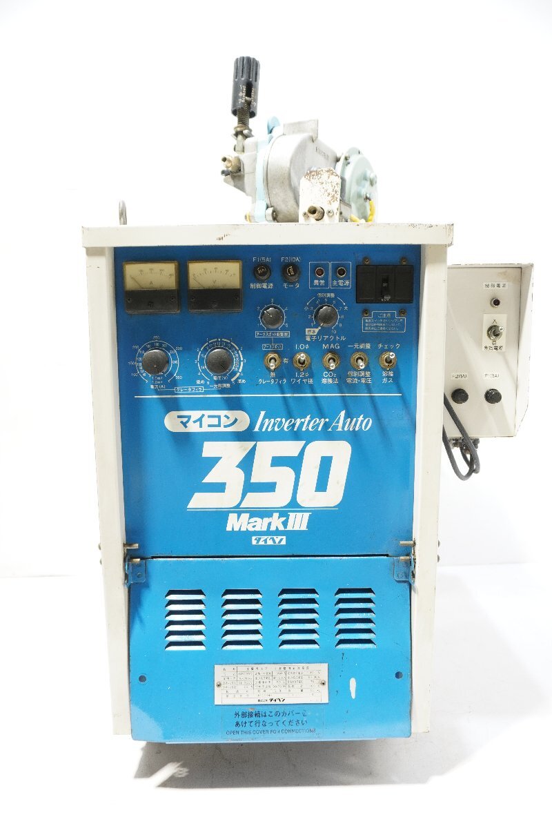 西P☆DAIHEN マイコンInverterAuto CPV-350 MarkⅢダイヘン 半自動溶接機/ワイヤ送給装置CMR-231U◆3B-601拍卖
