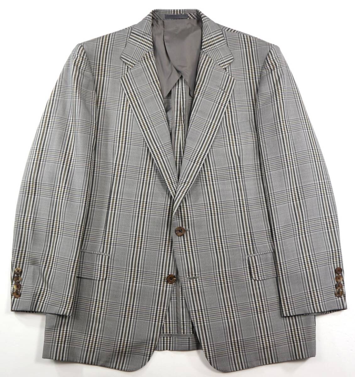 Burberrys' バーバリー チェック柄 ウールシルク テーラードジャケット/三陽商会正規/AB5拍卖