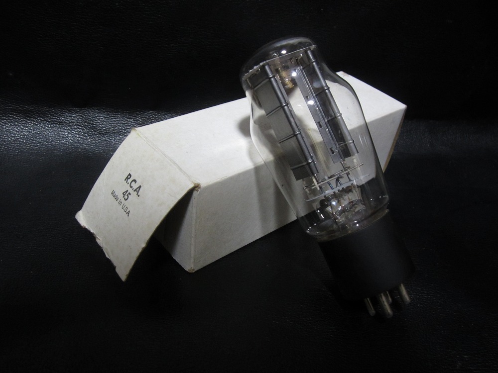 ★☆RCA 45? 印字が消えているため詳細不明 真空管 動作未確認 ジャンク品☆★拍卖
