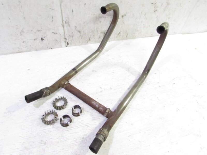 ZEXT モトグッチ V35イモラ 希少!! 純正?? 社外?? エキゾーストマフラー フランジ/ワリカラ 検※ イモラ2 V40カプリ ルマン1000 159J12拍卖