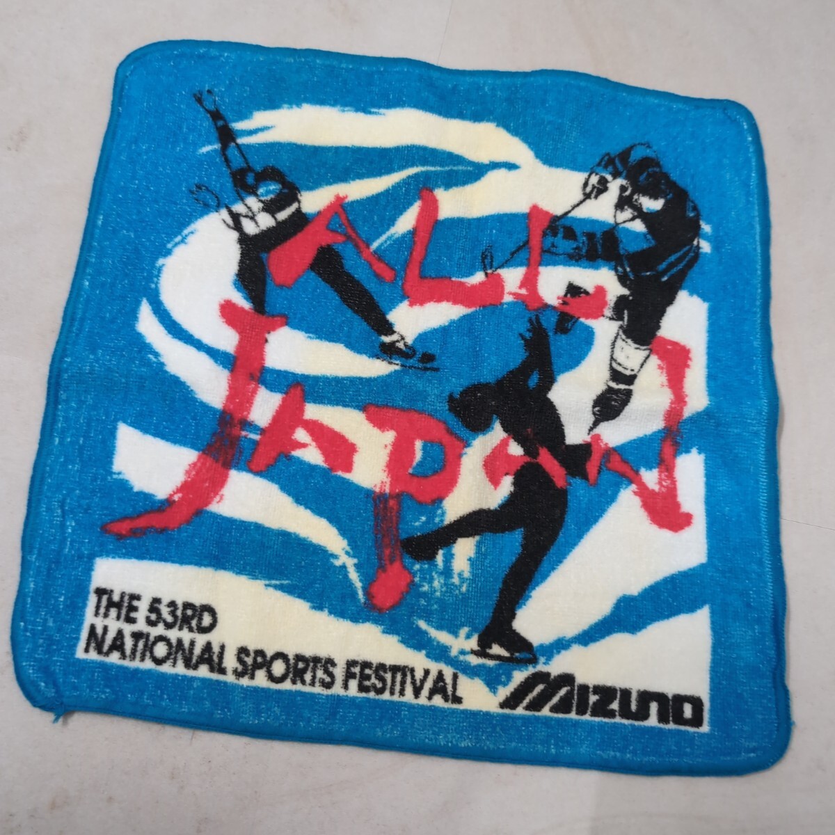 【送料無料】1998年 Mizuno ミズノ 第53回 国民体育大会 ハンドタオル ハンカチ タオルハンカチ拍卖